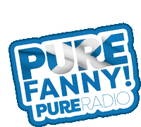 Pure Radio Fanny Sticker - Pure Radio Radio Fanny Stickers