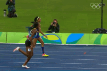 Race Finish International Olympic Committee250days GIF - Race Finish International Olympic Committee250days Close Call GIFs