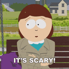 Its Scary Liane Cartman GIF - Its Scary Liane Cartman South Park GIFs