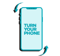 Tilt Your Phone Turn Your Phone Sticker - Tilt Your Phone Turn Your Phone Phone Stickers