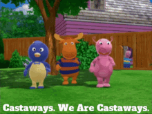 The Backyardigans Castaways GIF - The Backyardigans Castaways We Are Castaways GIFs