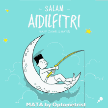 Salam Aidilfitri Eid Al Fitr GIF - Salam Aidilfitri Eid Al Fitr Fishing GIFs