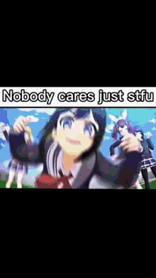Nobody Cares Just Stfu GIF - Nobody Cares Just Stfu GIFs