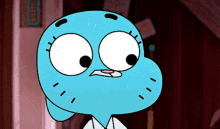 The Amazing World Of Gumball Nicole Watterson GIF - The Amazing World Of Gumball Nicole Watterson Eyes On Fire GIFs
