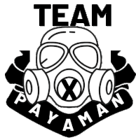 Team Payaman Gas Mask Sticker - Team Payaman Gas Mask Logo Stickers