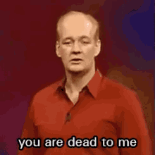 Revenge Poetry GIF - Whose Line Is It Anyway Colin You Are Dead To Me GIFs