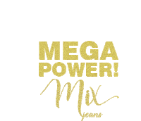 Mix Jeans Mega Power Sticker - Mix Jeans Mega Power Logo Stickers