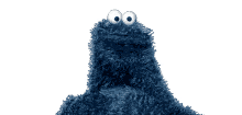 cookie monster yay muppet puppet sesame street