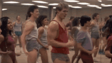 dancing unf exercise aerobics 1980s