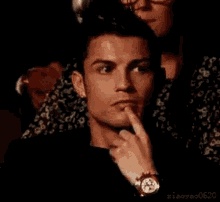 Cristiano Ronaldo Thinking GIF - Cristiano Ronaldo Thinking Confused GIFs