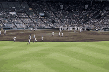 Koshien Run GIF - Koshien Run Outfielders GIFs