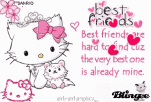 Hello Kitty Best Friends GIF - Hello Kitty Best Friends GIFs