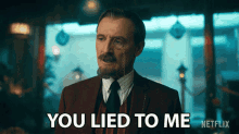 You Lied To Me Colm Feore GIF - You Lied To Me Colm Feore Sir Reginald GIFs