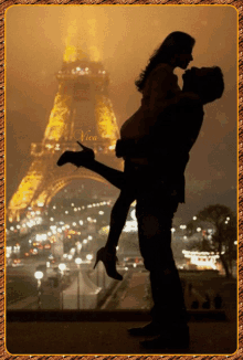 romantic couple sparkle eiffel tower hug romantic couple sparkle eiffel tower hug