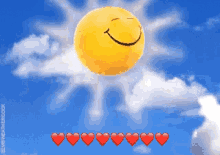 sun happy excited jumping clouds