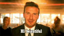Heeeeeeeeeeeello GIF - David Beckham Hello Pua GIFs