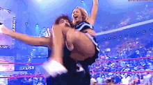 Mick Foley Armageddon GIF - Mick Foley Armageddon Stacy Keibler GIFs