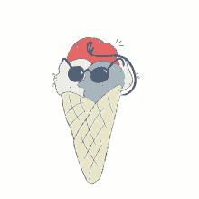 forindet ice cream summer heat hot