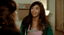 Nailed It Cece GIF - Nailed It Cece New Girl GIFs