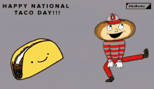 Happy National Taco Day Taco Dance GIF - Happy National Taco Day Taco Dance GIFs