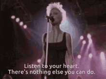 Roxette Listen To Your Heart GIF - Roxette Listen To Your Heart Theres Nothing Else You Can Do GIFs