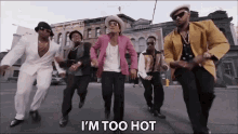Im Too Hot Bruno Mars GIF - Im Too Hot Bruno Mars Uptown Funk GIFs