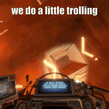 Outer Wilds We Do A Little Trolling GIF - Outer Wilds We Do A Little Trolling Sun Station GIFs