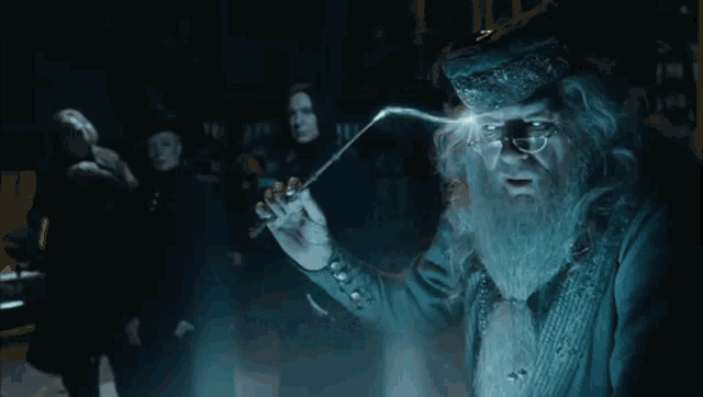 Harry Potter Dumbledore GIF - Harry Potter Dumbledore Pensieve - Descubre &amp; Comparte GIFs