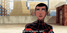 miles morales spider man ghost am i right
