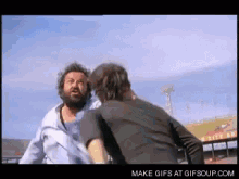 Touchdown - Bud Spencer GIF - Bud Spencer Touchdown Terence Hill GIFs