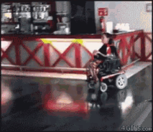 Wheelchair Drift GIF - Wheelchair Drift Savage GIFs