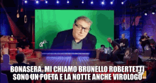 Corrado Guzzanti Brunello Robertetti GIF - Corrado Guzzanti Brunello Robertetti Propaganda Live GIFs