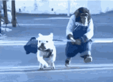 Tana Chasing Dog Tana GIF - Tana Chasing Dog Tana GIFs