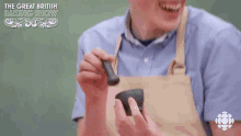 Cooking With Pizzazz GIF - The Great British Baking Show Smiling Sassy GIFs