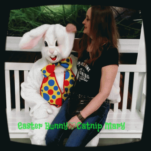 Easter Bunny Catnip GIF - Easter Bunny Catnip Pretty GIFs