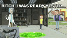 Rick And Morty Ready GIF - Rick And Morty Ready Bitch GIFs