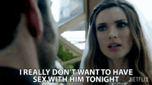 I Really Dont Want To Have Sex With Him Tonight Not Into It GIF - I Really Dont Want To Have Sex With Him Tonight Not Into It Dislike GIFs