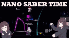 Nano Beat Saber GIF - Nano Beat Saber Omori GIFs
