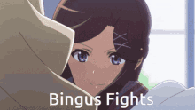Bingus Fights Revue Starlight GIF - Bingus Fights Revue Starlight Kuromaya GIFs