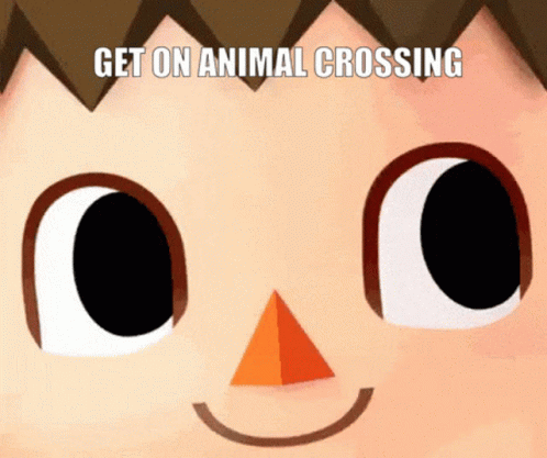 Animal Crossing New Horizons Get On GIF - Animal Crossing New Horizons Get On GIFs
