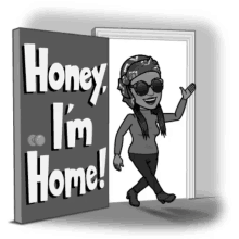 Saquinon Honey Im Home GIF - Saquinon Honey Im Home Lehie GIFs