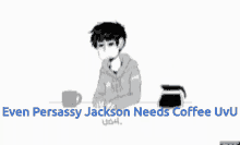 Coffee Persassy Jackson GIF - Coffee Persassy Jackson Needs Coffee GIFs
