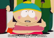Cartman Is - Cheap GIF - Cheap Cartman Is Cheap Eric Cartman GIFs