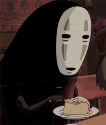 No Face Ghost GIF - No Face Ghost Eating GIFs