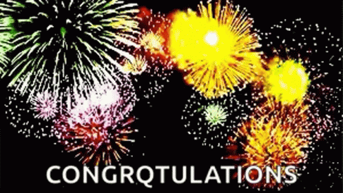 Congratulations Fireworks GIF - Congratulations Fireworks - Discover &  Share GIFs