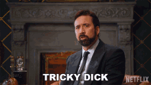 Tricky Dick Nicolas Cage GIF - Tricky Dick Nicolas Cage History Of Swear Words GIFs