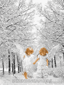 Snow Angels GIF - Snow Angels Trees GIFs