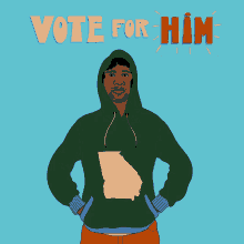Vote For Him Black Man GIF - Vote For Him Black Man Vote For Me GIFs