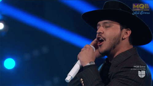 Singing Christian Nodal GIF - Singing Christian Nodal Mira Quien Baila - Discover &amp; Share GIFs