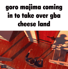Gba Cheese Land Goro Majima GIF - Gba Cheese Land Gba Goro Majima GIFs